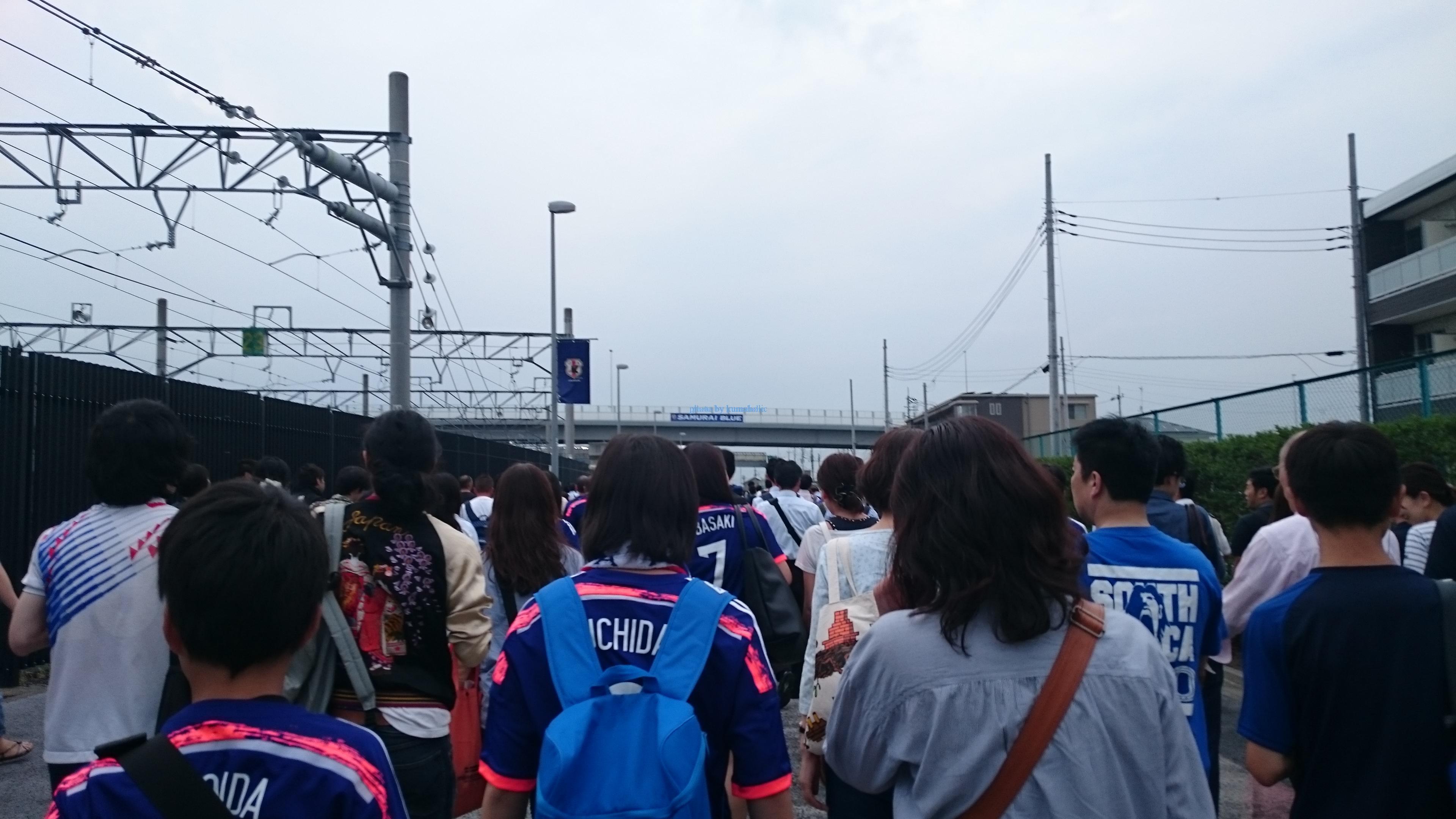 サッカー 日本代表対シンガポール代表戦を観に行ってきた 埼玉スタジアム 6 16 15 ミーハー大人女子生活