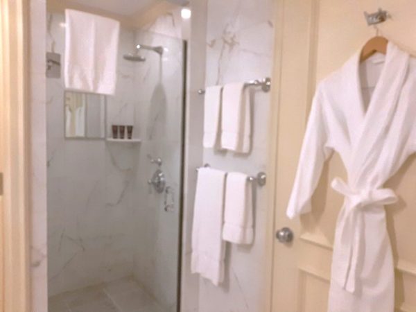 リッツカールトン大阪 クラブスーペリア シャワーブース