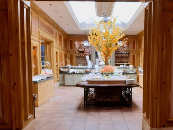 リッツカールトン大阪 朝食会場