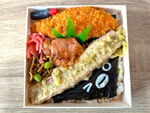 Suicaののり弁2024 駅弁本体の内容(中身の様子)